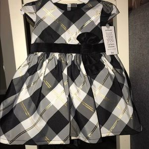 Carters Special occasion classy plaid dress